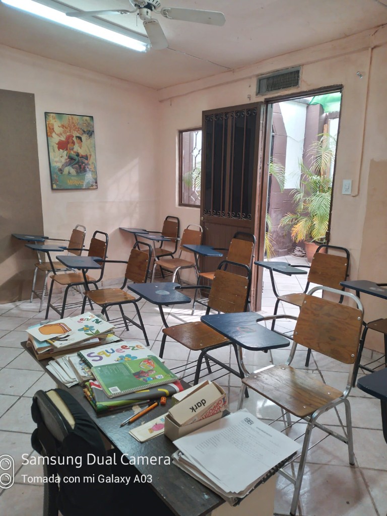 Aula y clases del Instituto Oxford